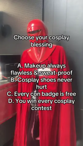Choose your blessing 👀 #cosplayers #cosplayerproblems #cosplaying #cosplaylife 