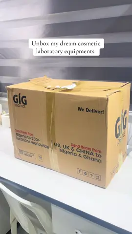 Unbox my dream cosmetic equipments  #skincarebusiness #cosmeticlab #fyp #skincarebrand #viraltiktok 