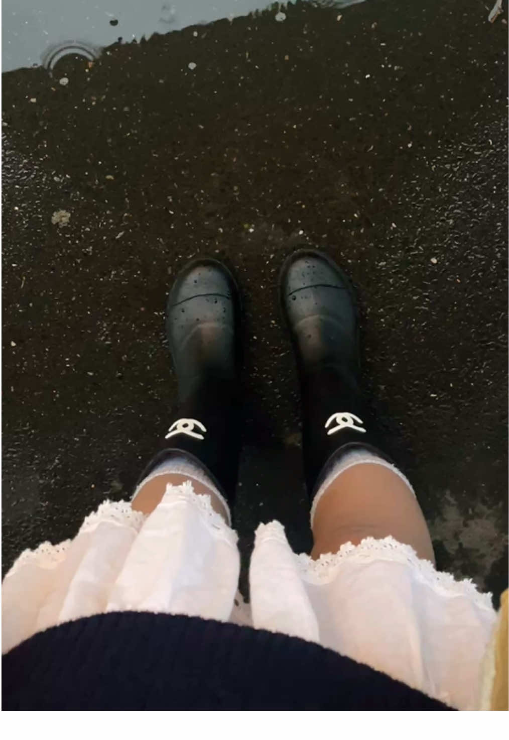 #chanelboots #rain 