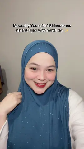 Introducing our new 2in1 Rhinestone instant hijab na lakas maka expensive ang atake. Soafer affordable price lang mga sesh. Check our yellow basket. ✨🧕🏻#fyp #foryoupage #trending #viral #fyppppppppppppppppppppppp 