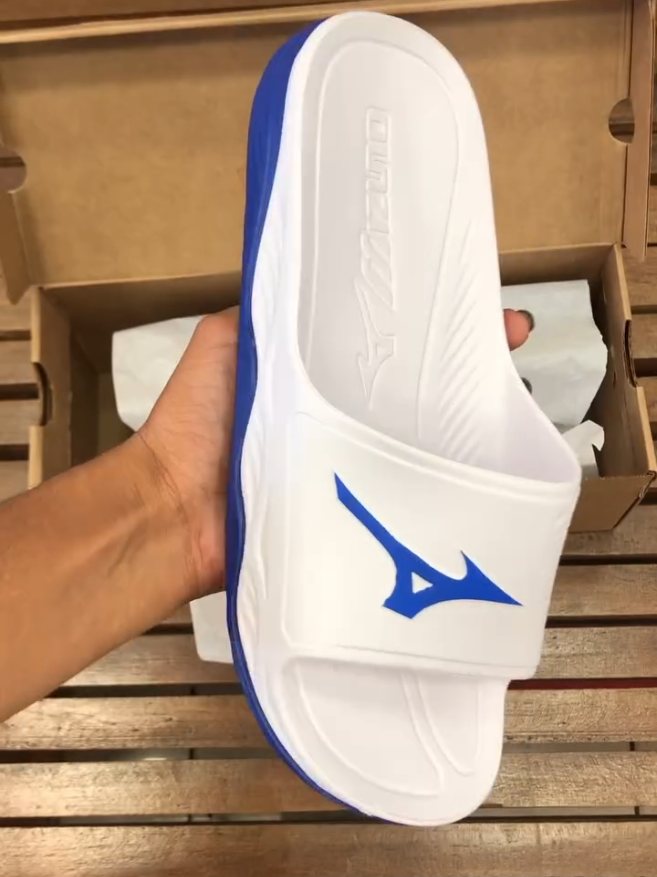 Chinelo Slide Mizuno.#tiktokshop #fyp #fyyyyyyyyyyyyyyyy 