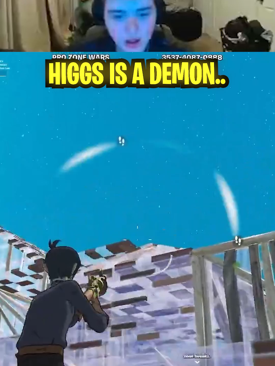 Higgs is actually crazy.. #fyp #gaming #trending #fortnite