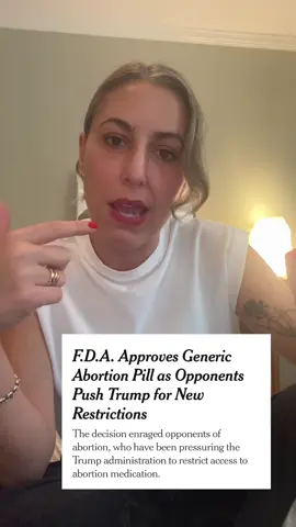 Great to have more pills in the mix, but don’t get it twisted - the Trump admin didn’t do anything pro-choice #fyp #politics #feminism #sexism 