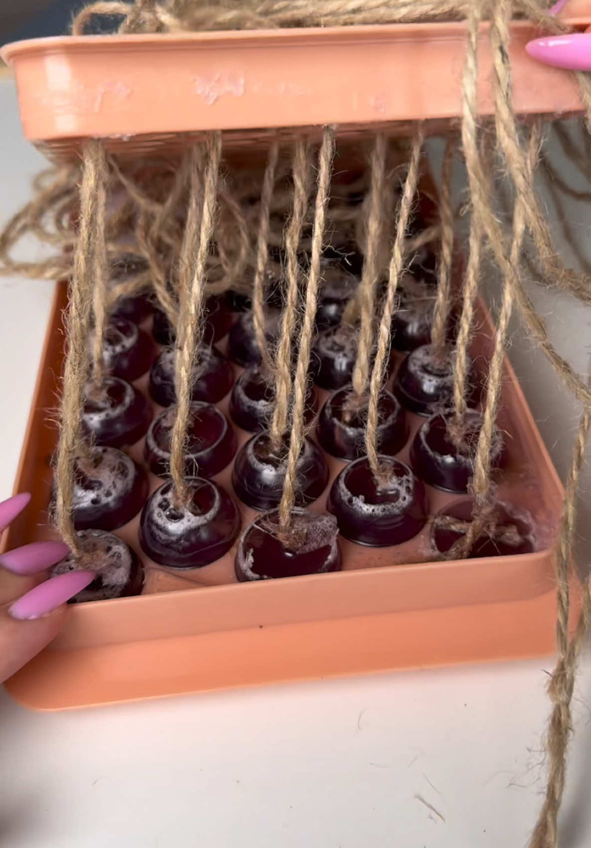 Making the trendy grape cluster soap 🍇 Rate from 1-10🥰