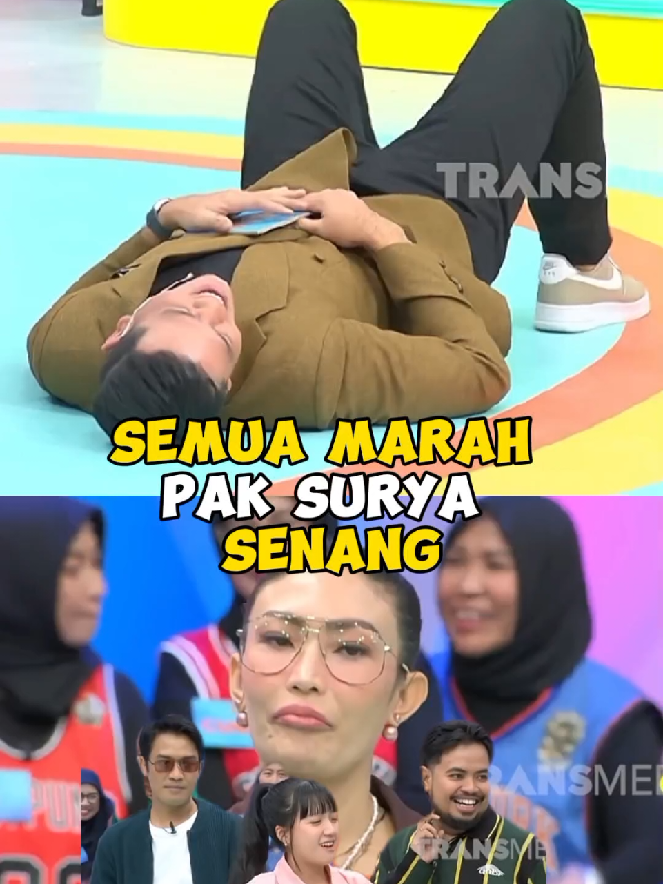 semua marah pak surya senang #arisantrans7 #kocak #foryoupage 