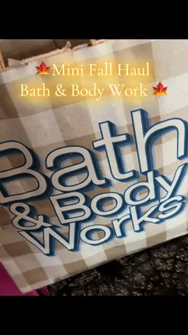 Mini Fall Haul from Bath & Body Works #bathandbodyworkshaul #bathandbodycandles 