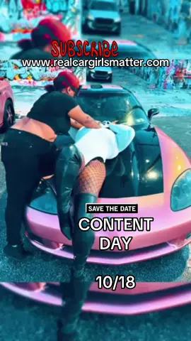 CONTENT DAY #realcargirlsmatter #cartok #tiktokgemscontest #pankfleet 