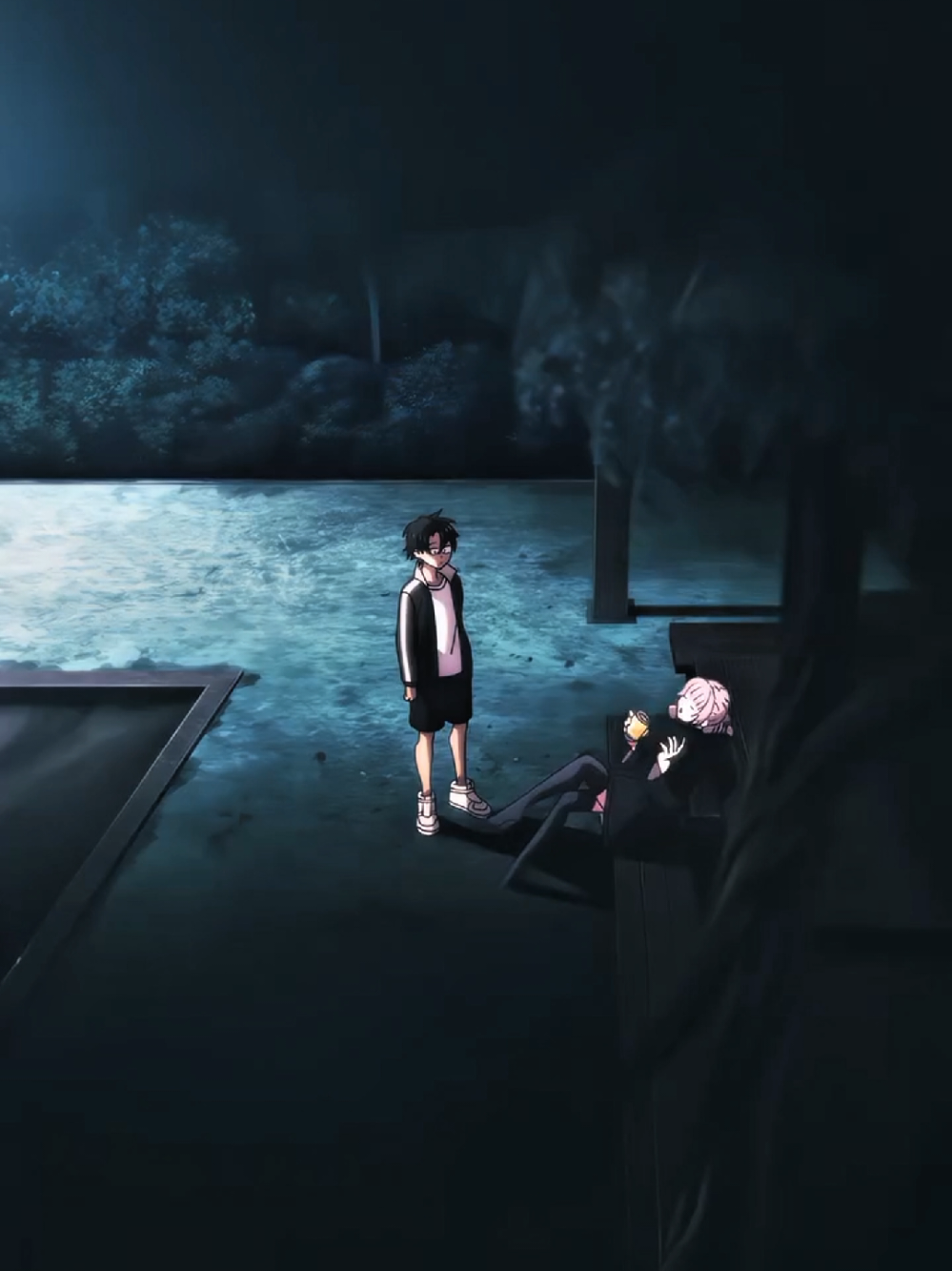 call of the night  🌌    | song: mirage |   #callofthenight #nazunananakusa #yofukashinouta #nazuna #animedit 