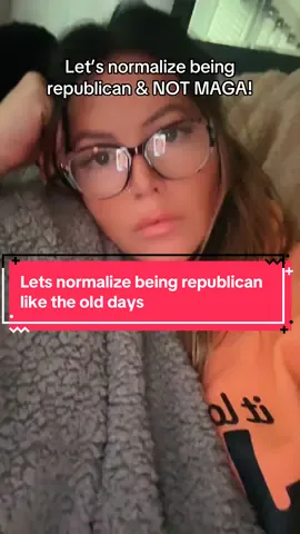 It’s time we normalize being republican & not MAGA! #goodvsevil #magacult #magaisdangerous 
