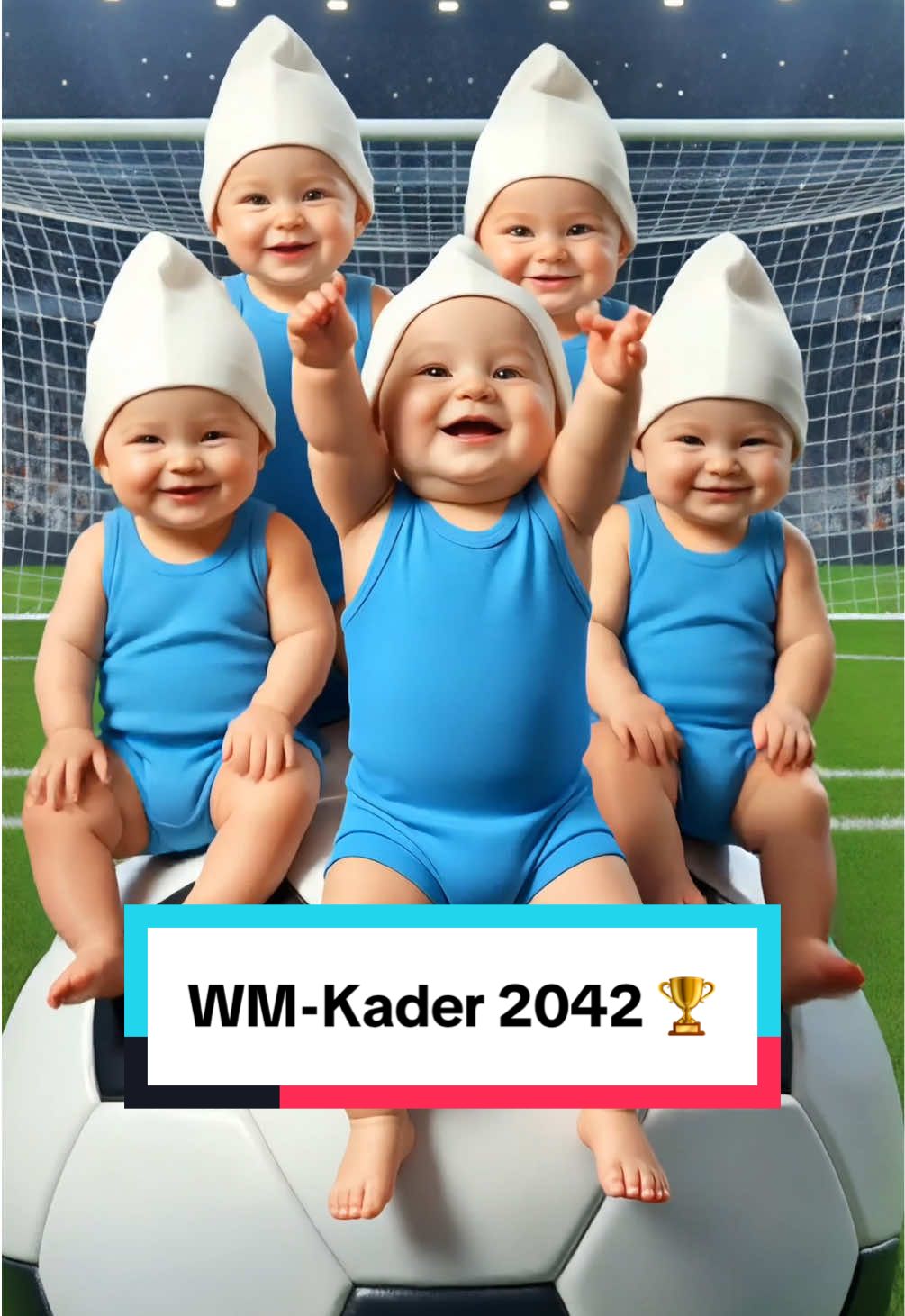 Die neue Nationalmannschaft macht sich bereit für ihren wichtigsten Einsatz des Tages: den Mittagsschlaf. KI-Parodie / Kunstprojekt. Reine Unterhaltung. Kein Zusammenhang mit den Mini Champs oder den Original-Rechteinhabern des Liedes. Kein kommerzieller Zweck. #FußballIstUnserLeben #Parodie #Fußball #BabyComedy #ai 