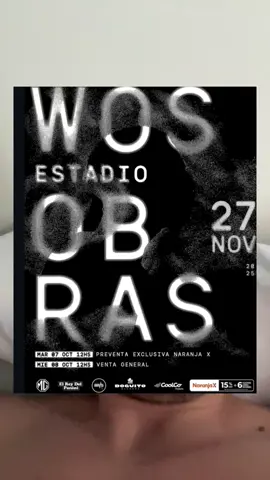 ANUNCIO SHOW WOS #fypシ゚ #wos #ds3 #rockargentino 