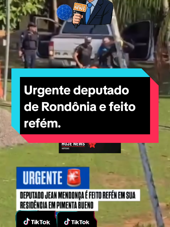 Urgente: Deputado de Rondônia e feito refém em sua residência  nesta manhã de sexta feira o deputado Jean Mendonça foi feito refém na cidade de Pimenta Bueno por criminosos. #ultimasnoticias #noticias #policia #jornalismo #pimentabueno 