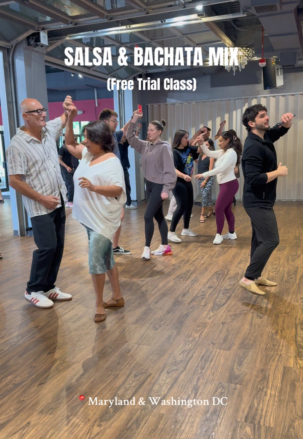 Get your Free Salsa & Bachata Class 📍Maryland and DC with Pedro!  ✨No partner or experience  needed ✨ Just bring comfy clothes & good vibes On Fridays 📍Washington, DC - 7:10 PM: Tier 0. FREE TRIAL SALSA & BACHATA MIX w/ Luis Miguel On Saturdays 📍 Bethesda, Maryland - 12:15 PM: Tier 0. FREE TRIAL SALSA & BACHATA MIX w/ Pedro Register now 👉 www.salsawithsilvia.com or link in bio! #washingtondc #maryland #bethesda #bachata #salsa 