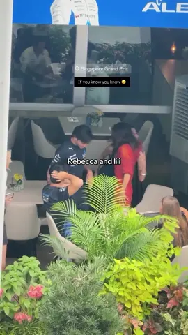 Rebecca and lili hugging 😭🥹🥹 Rebecca and carlos with Alex and lili in Singapore paddock today #rebeccadonaldson #carlossainz #ريبيكا_دونالدسون #fyp #foruyou @iamrebeccad12 @carlossainz55  