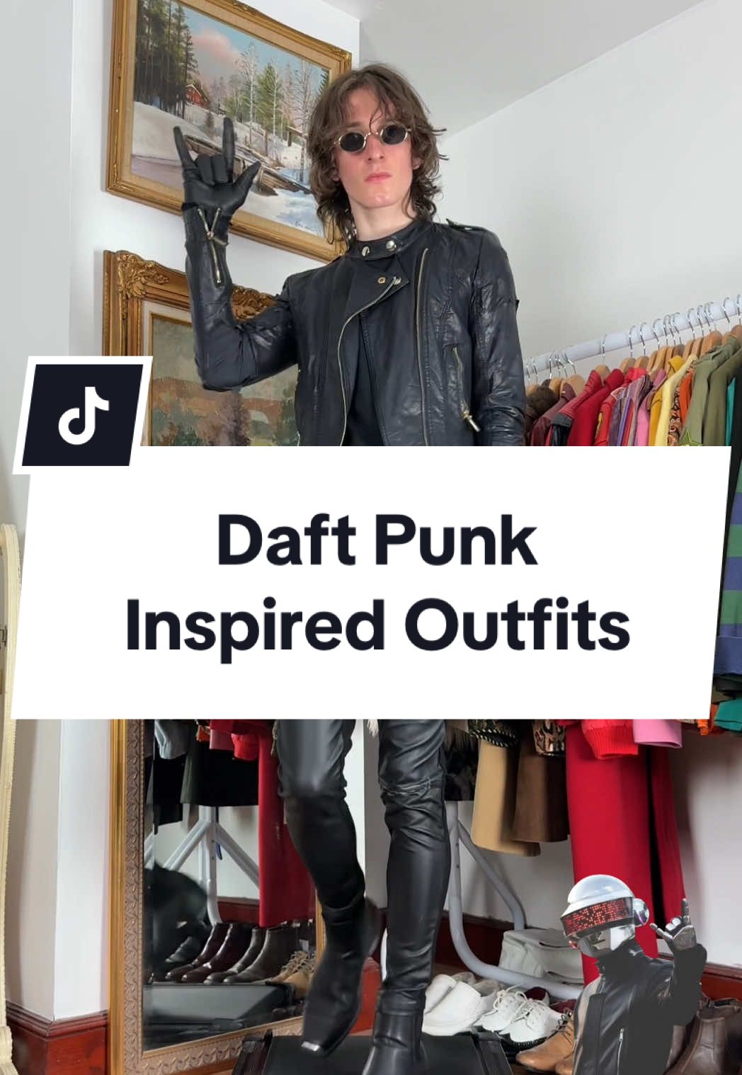 Daft Punk Inspired Outfits #daftpunk #daftpunkedit #robotrock #inspiredoutfits #rhystrinder 