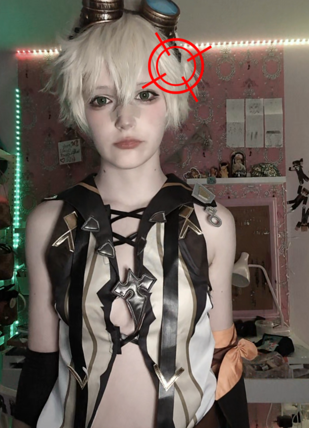 joining in on an angsty trend ! kind of  #cosplay #bennett #bennettcosplay #GenshinImpact #genshinimpactcosplay 