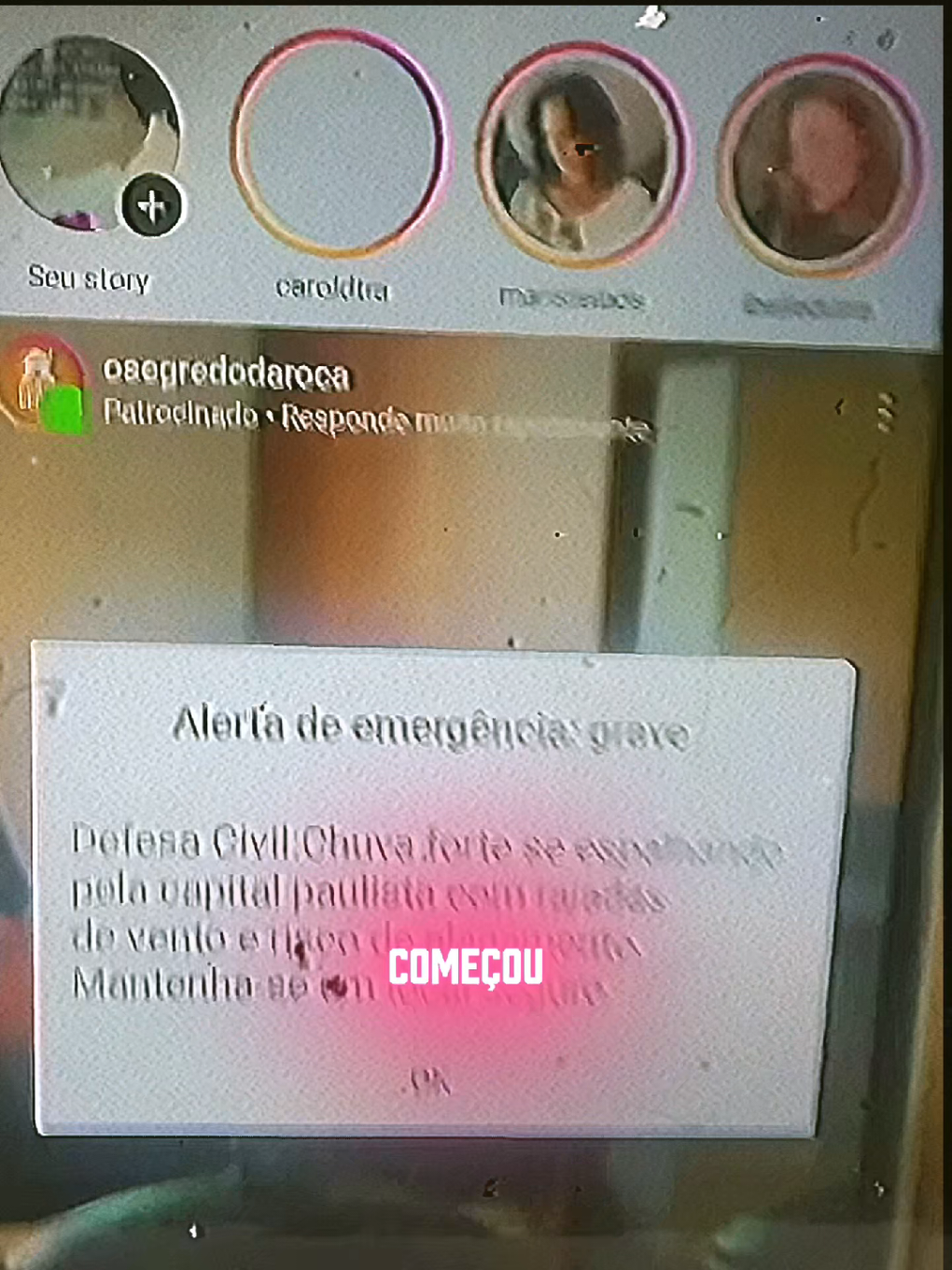 os alertas das chuvas são tornados ? #apocalypse #fyp #chuvas #tornado #fimdostempos 