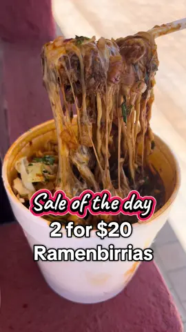 Pull up on us 🗣️🗣️🤞🤞 67 ave and Vanburen st  Pick up only for deal📌 #foodtruck #sale #smallbusinesssaturday  #birriaramen #foryoupage 