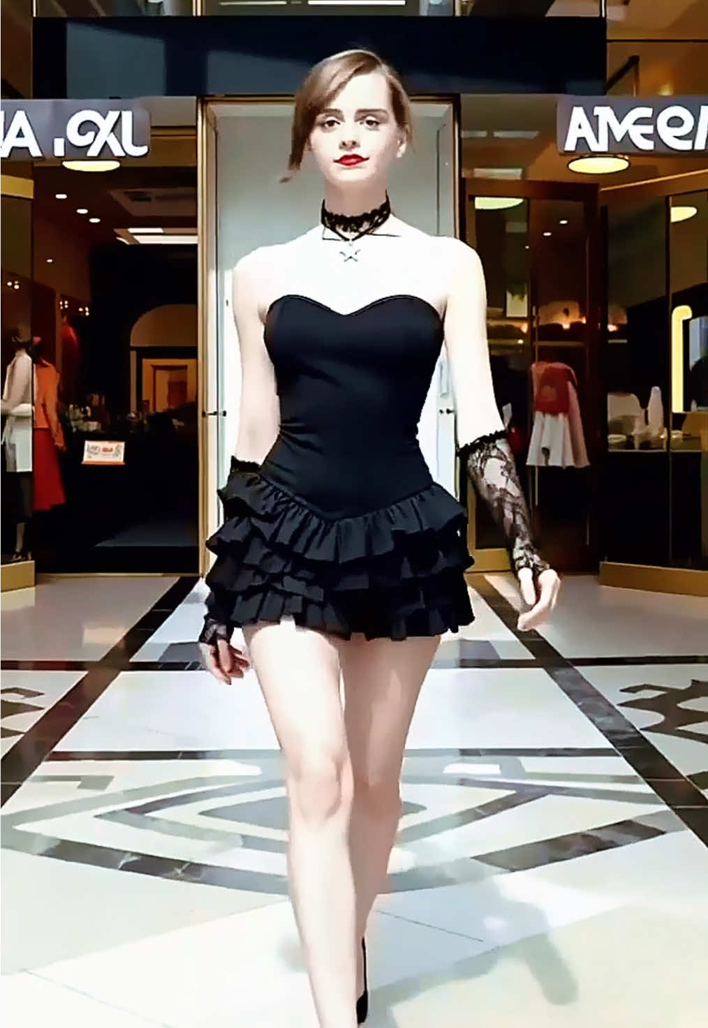 No copy today  #tiktok #emmawatson #catwalk #beauty #fyp 