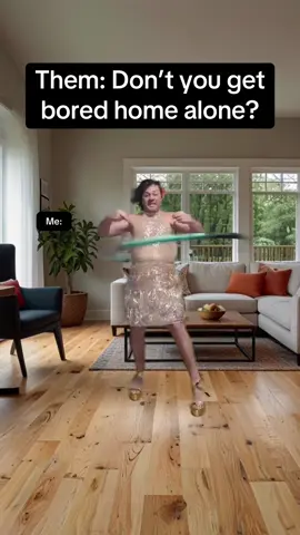 Home alone, but never bored      Clip by @Daniel Middel        💃🏻😂 #homealone #party #comedy #humour #foryoupage 