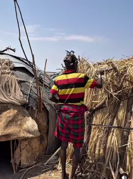 Casas Dassanech en Omo Valley Ethiopia African. #culture#travel#villagelife#nature#living