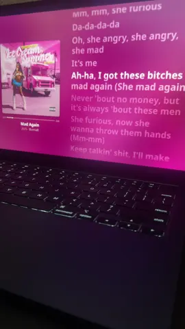 MAD AGAIN #spotifylyrics #bunnab 