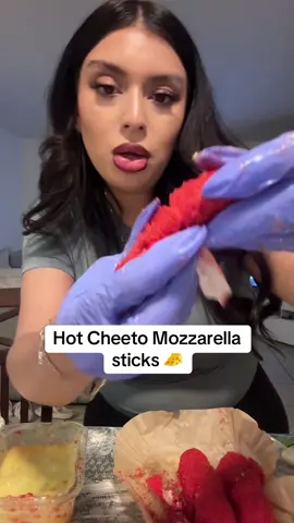 What you will need to make these delicious hot Cheetos mozzarella sticks are : An air fryer  Eggs and flour  Mozzarella sticks Hot Cheetos blended   #mozzarellasticks #hotcheetomozzarellasticks #hotcheetomozzarellastickstutorial #snack #viral 