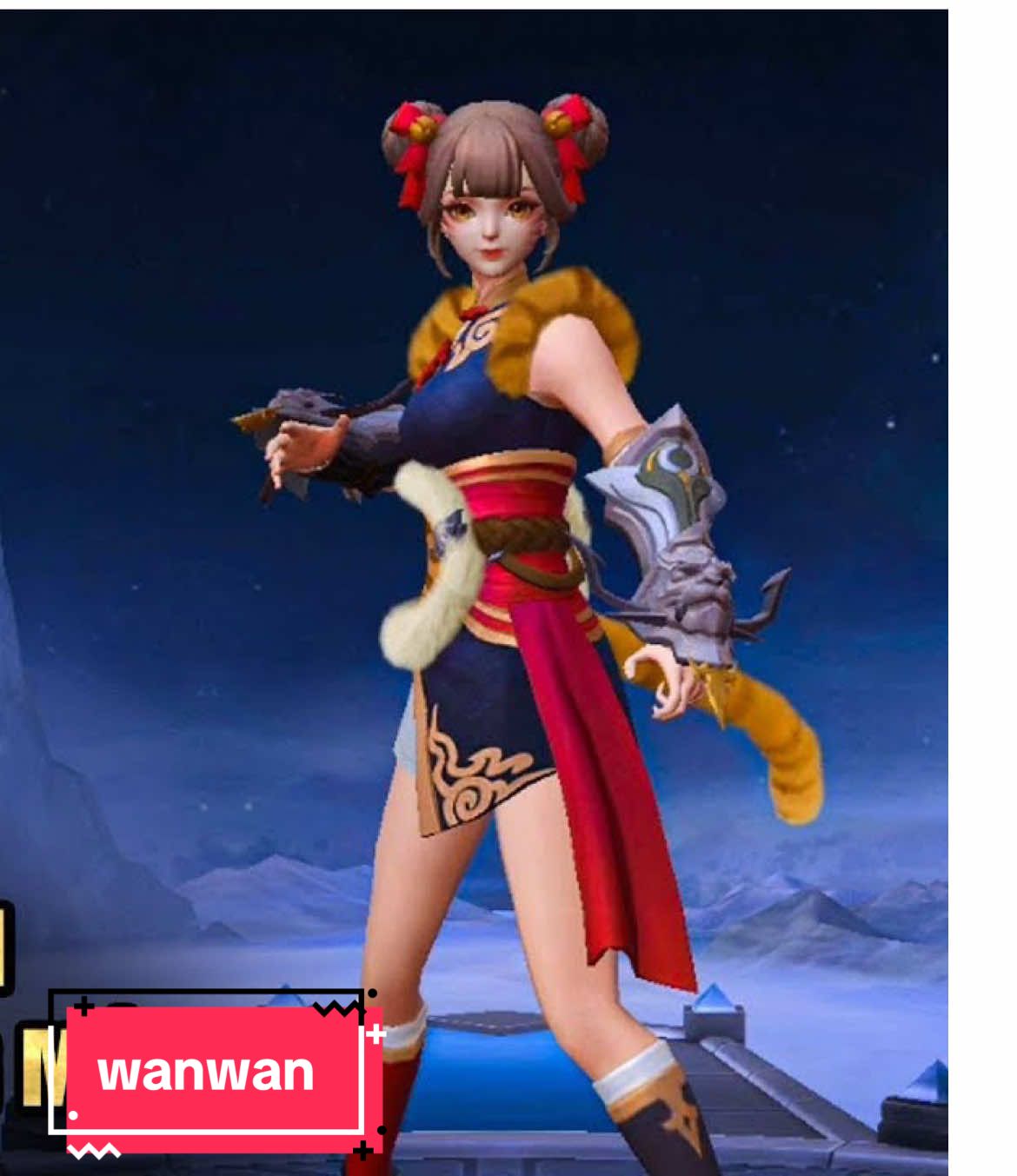 Wanwan có thể di chuyển rất nhanh và né tránh tốt, giúp cô trụ vững trong giao tranh. #mobilelegends #mlbbvnbo11 #xuhuong 