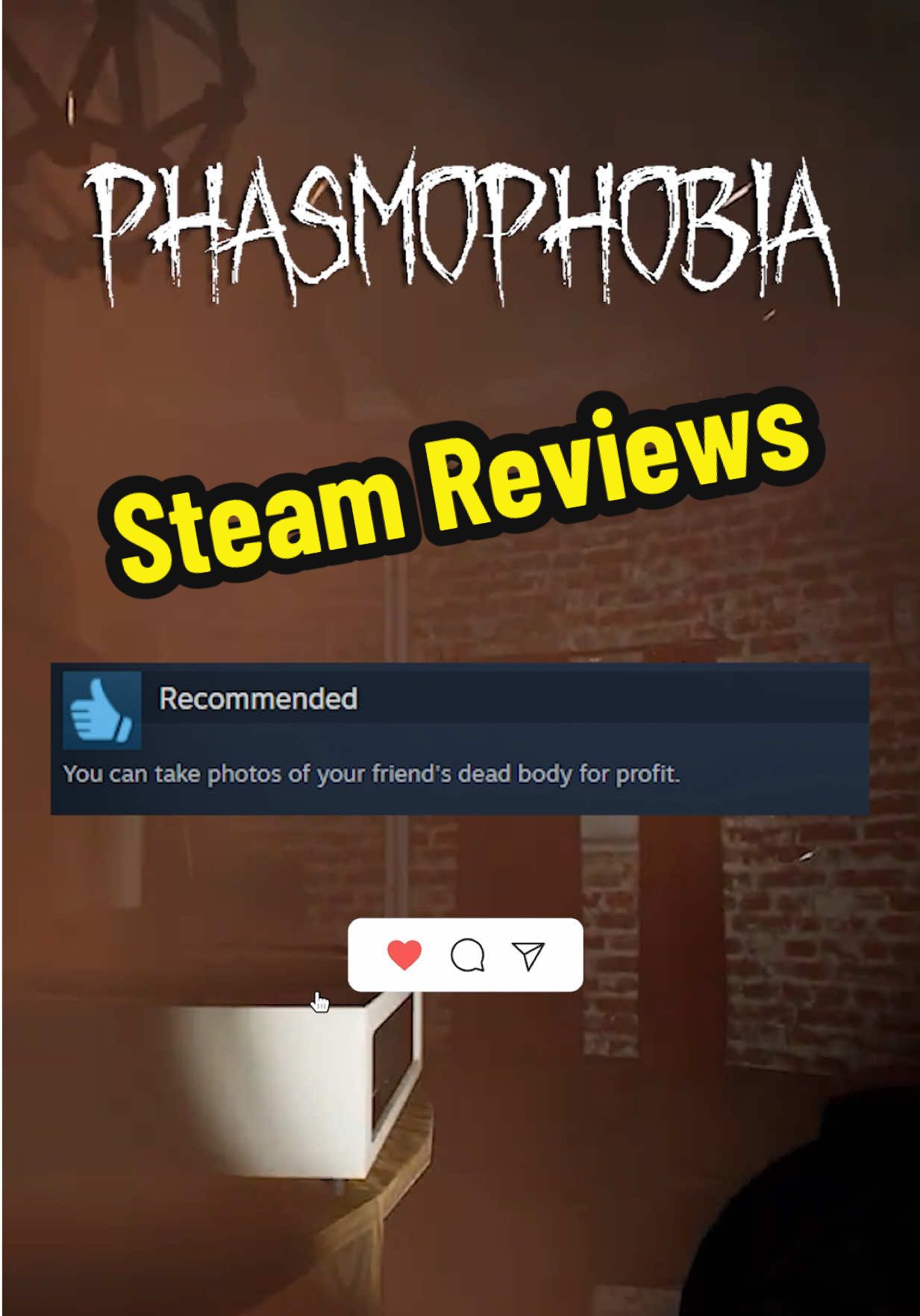 First time getting chased by a girl 👧🏻 😵 #phasmophobia #steam #steamreviews 