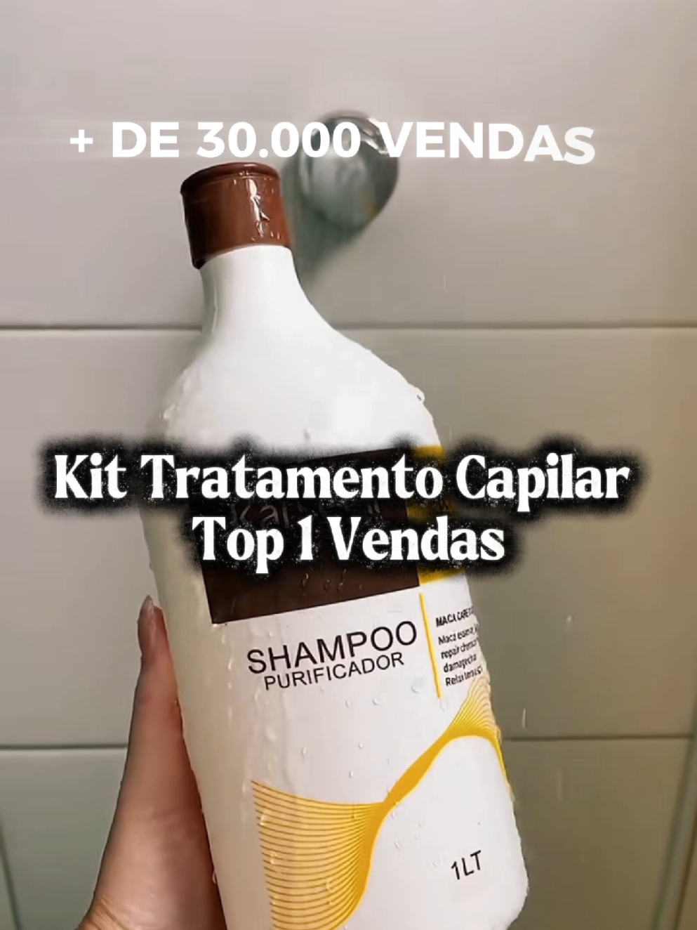 Kit Tratamento Capilar Top 1 Vendas – Shampoo 1L + Condicionador 1L + Máscara 500g + Óleo Maca Essence 50ml. Gostou? Copie o ID do kit e colo no App da SHOPEE. ID AQB-UKN-KVR  #CapCut  #CabeloPerfeito #TratamentoCapilar #Top1Vendas