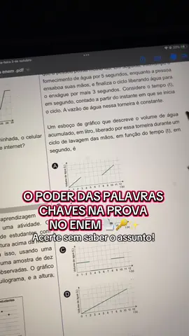 Matemática, macetes de questões modelo para o enem 2025, dicas de estudos com materiais gratuitos #matematica #enem #enem2025 #vestibulando #estudos 