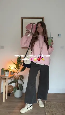 Happy Friday☺️ What I wore to work this week as a TA/LSA who loves fashion🌸🍎✏️⭐️ #teachersoftiktok #teacherassistant #teacheroutfit #teacherootd #20something 