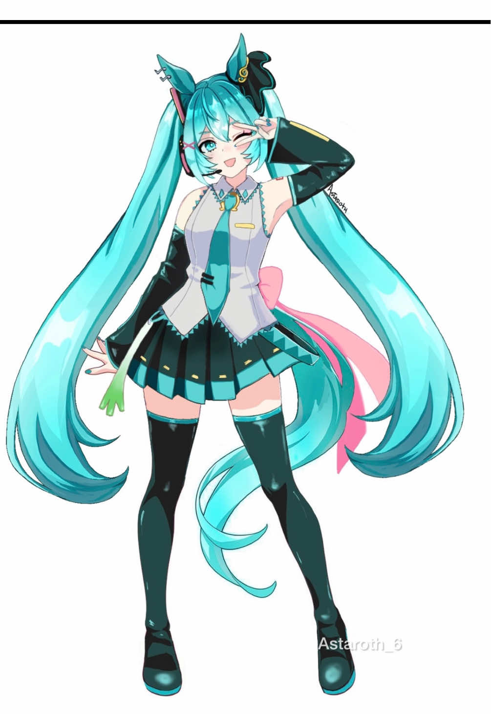 Replying to @Shishigumi's_boss HATSUMA MIKU!  #hatsunemiku #umamusume 