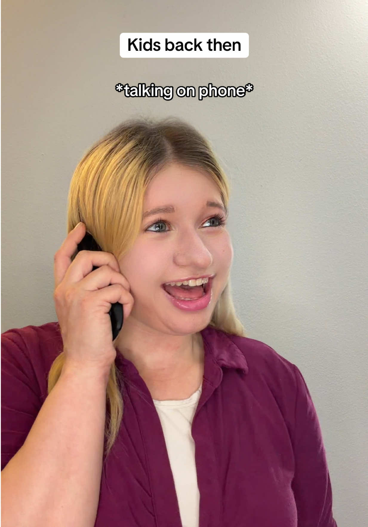 Kids today vs back then #kids #phone #pov #fyp #foryourpage 