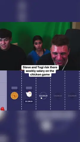 Steve and Togi risk there weekly salary on the chicken game #kickstreaming 