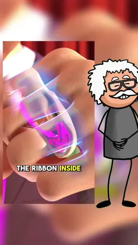How The Disappearing Ribbon Trick Works🤔#fact #animation #Science 
