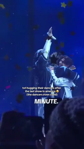 they were performing magic while the dancers were crying😭😭 the members adore the dancers a lot 🥹#txt #moa #kpop #viral #dancer 