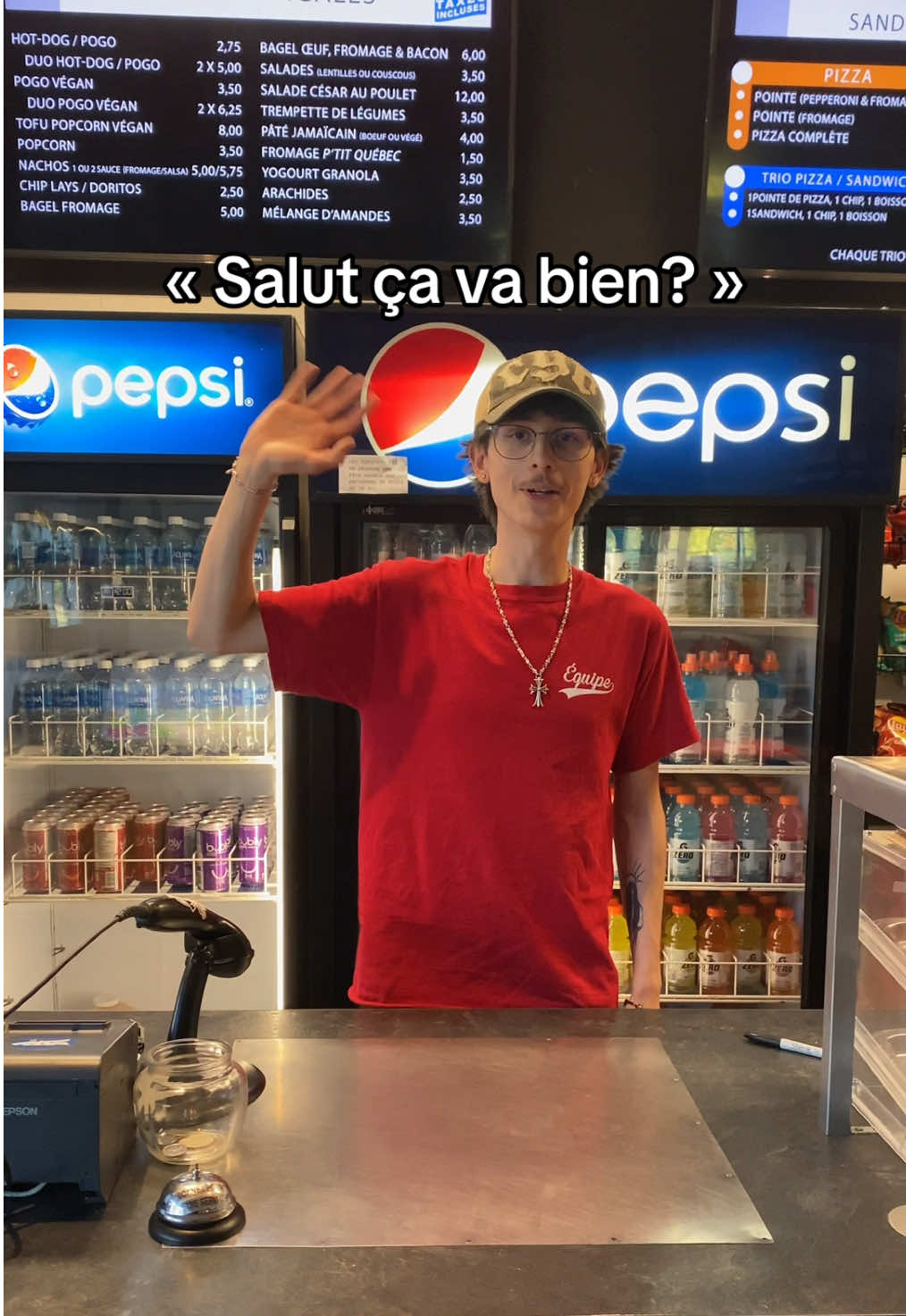 Ça coûte rien d’être poli.. mais ça fait une grosse différence! 0$ mais giga W #mtl #tazskatepark #fyp #letaz 