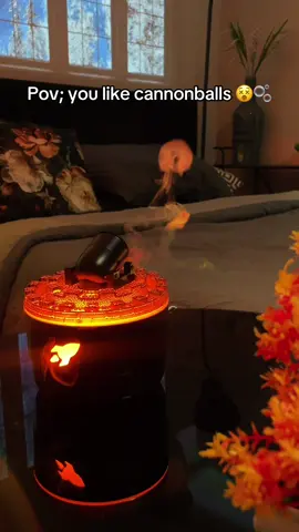How does this even exist? 😳 A humidifier that fires clouds of calm 🌸 Check bio! 