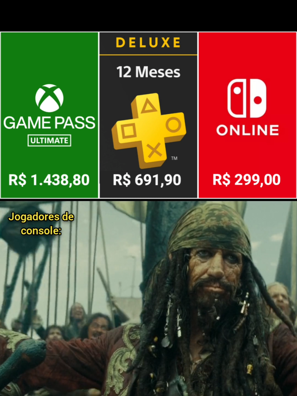 É uma questão de honra, cavalheiros! . . . #xboxgamepass #gamepassultimate #sony #playstation #xbox 