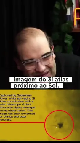 3i atlas próximo ao Sol. Sergio Sacani da sua opinião. #3iatlas #sergiosacani #sol 