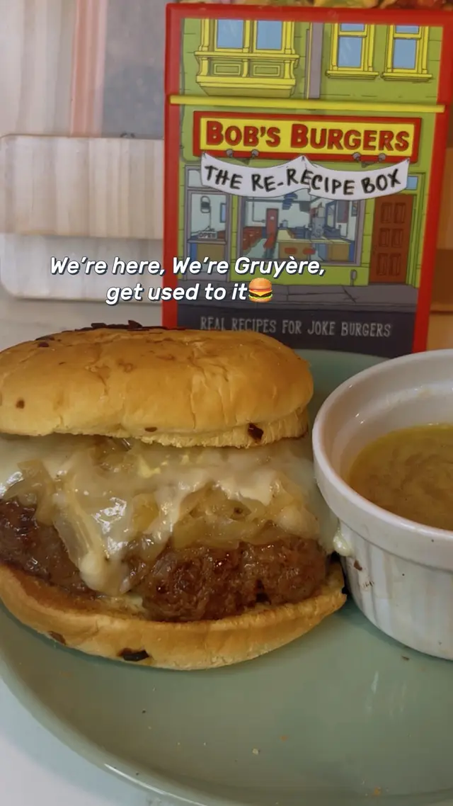 Four burgers I have made recently from the Bobs Burgers Re-Recipe Box 🍔🍔 can’t wait to make more 😋 @Bob’s Burgers #bobsburgers #burgeroftheday #bobsburgerscookbook #bobsburgersrecipes #lindabelcher 