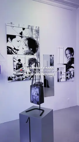 📍Le pop-up a lieu à Galerie 20, rue de Thorigny, 75003 Paris. Éphémère jusqu’au 5 octobre ! #bonplanparis #nanamanga #nanaosaki #aiyazawa #nanaanime 