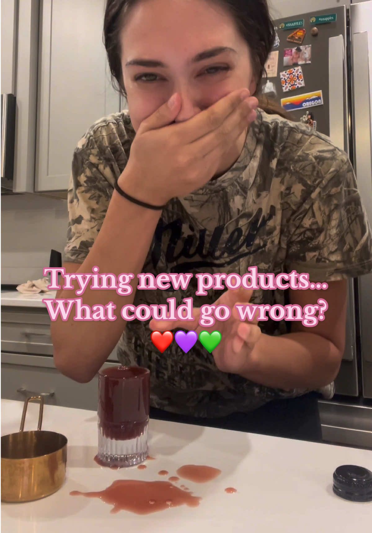 Just a little more unhinged Natalie content for y’all #dontbeboring❤️💜💚 #prunboxing #firstimpressions #unfiltered #realreaction 