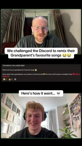 We had so many good remixes of Grandparent’s favourite songs, we had to make a part 2 😭😭 and we had some bangers… which one was your favourite? #beatbattle #discordmemes #discordserver #musicproduction #musicproducers @SouthbyMusic 