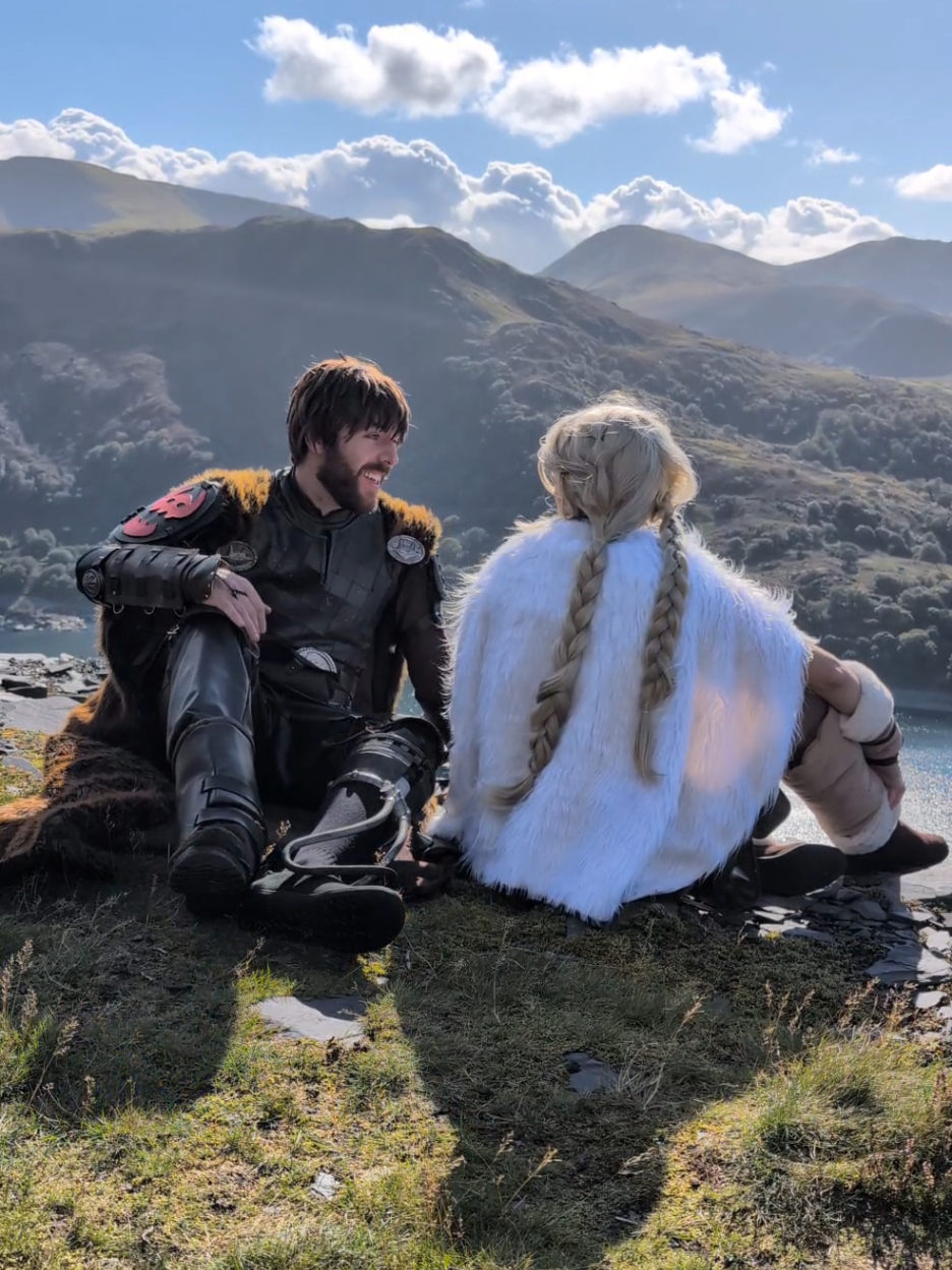 You always win, Hiccup and Astrid with @Fairy Miraculer Disney Viking #httyd #howtotrainyourdragon #httyd3 #hiccstrid #httydcosplay 