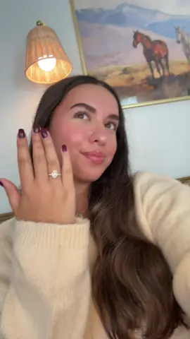 In honor of this being my first year not celebrating National Bfs day 🤭💍 #fiance #engagementring 