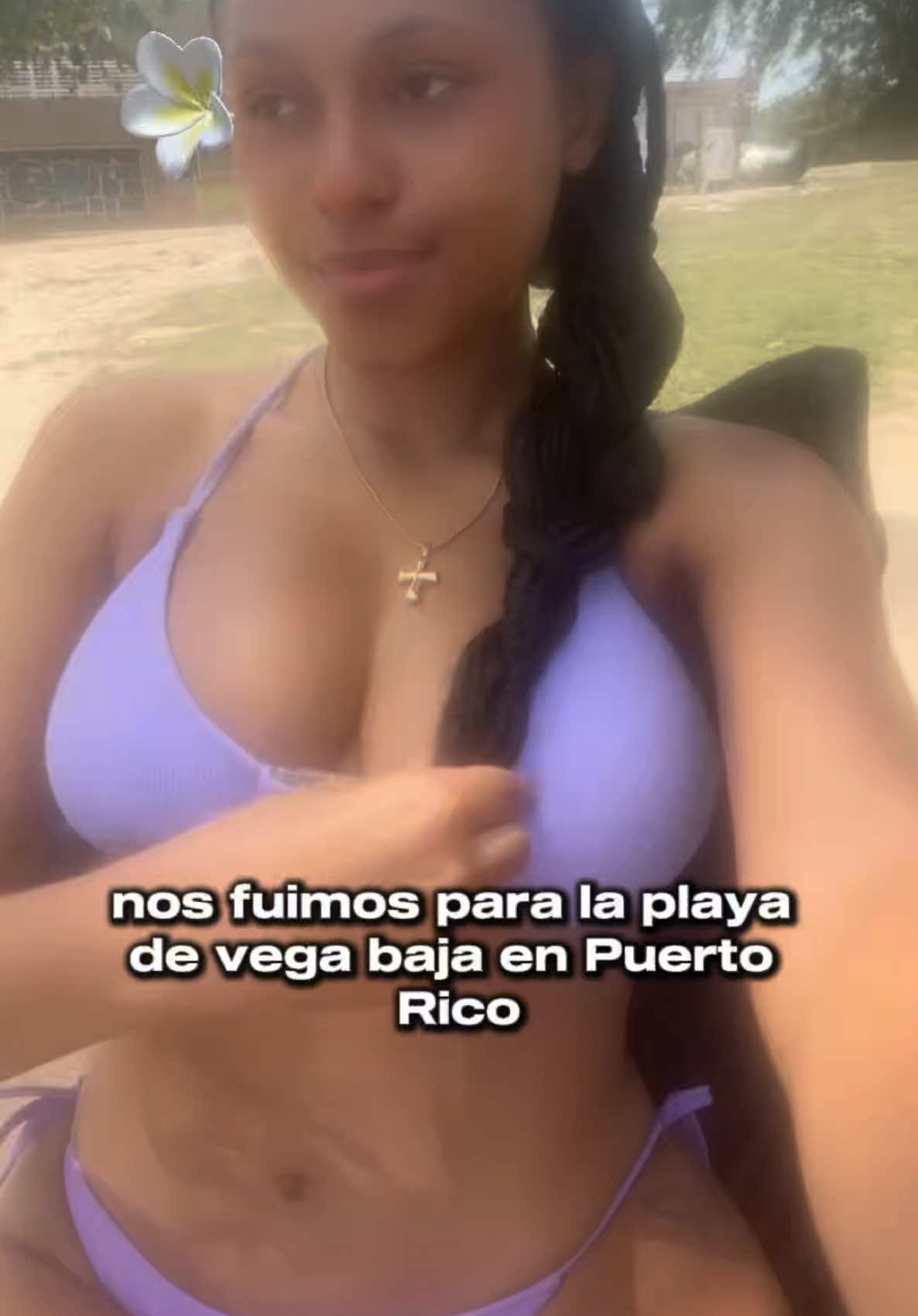 Nos fuimos para la playa de vega baja en Puerto Rico 🇵🇷 