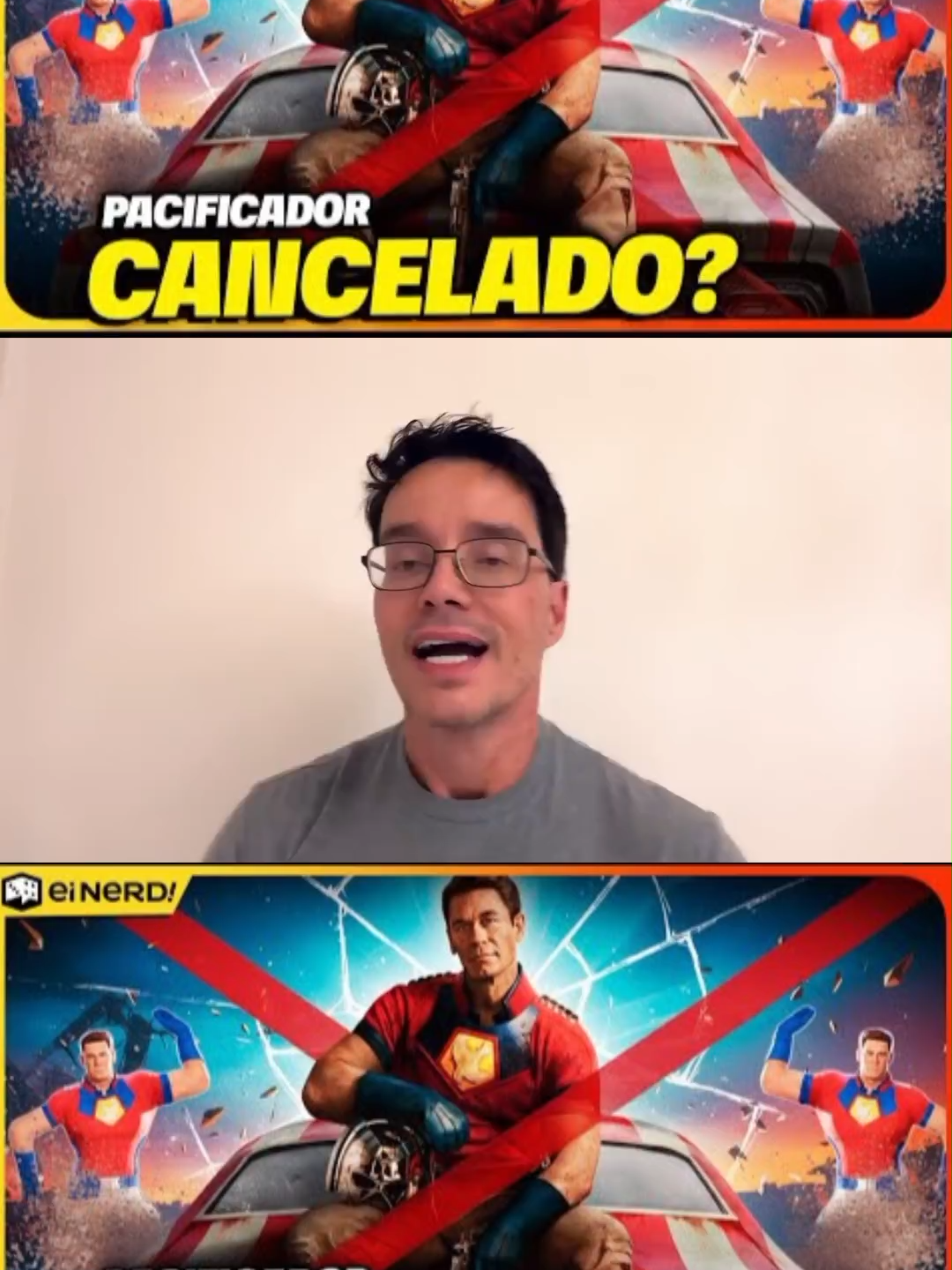 Pacificador é banido por n@zz!$mo #einerd #pacificador #fimesseries
