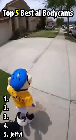 Top 5 best ai body cam videos #jeffy #fred #cat #spongebob #southpark 